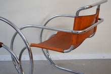 Pair of MR20 Cantilever Chairs by Mies van der Rohe for Fasem