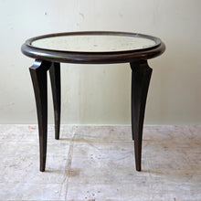 Italian Mirrored Side Table