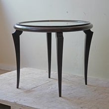 Italian Mirrored Side Table