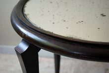 Italian Mirrored Side Table