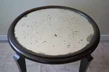Italian Mirrored Side Table