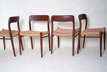 4 Niels Moller Model No.75 Dinning Chairs