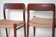 4 Niels Moller Model No.75 Dinning Chairs