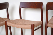 4 Niels Moller Model No.75 Dinning Chairs