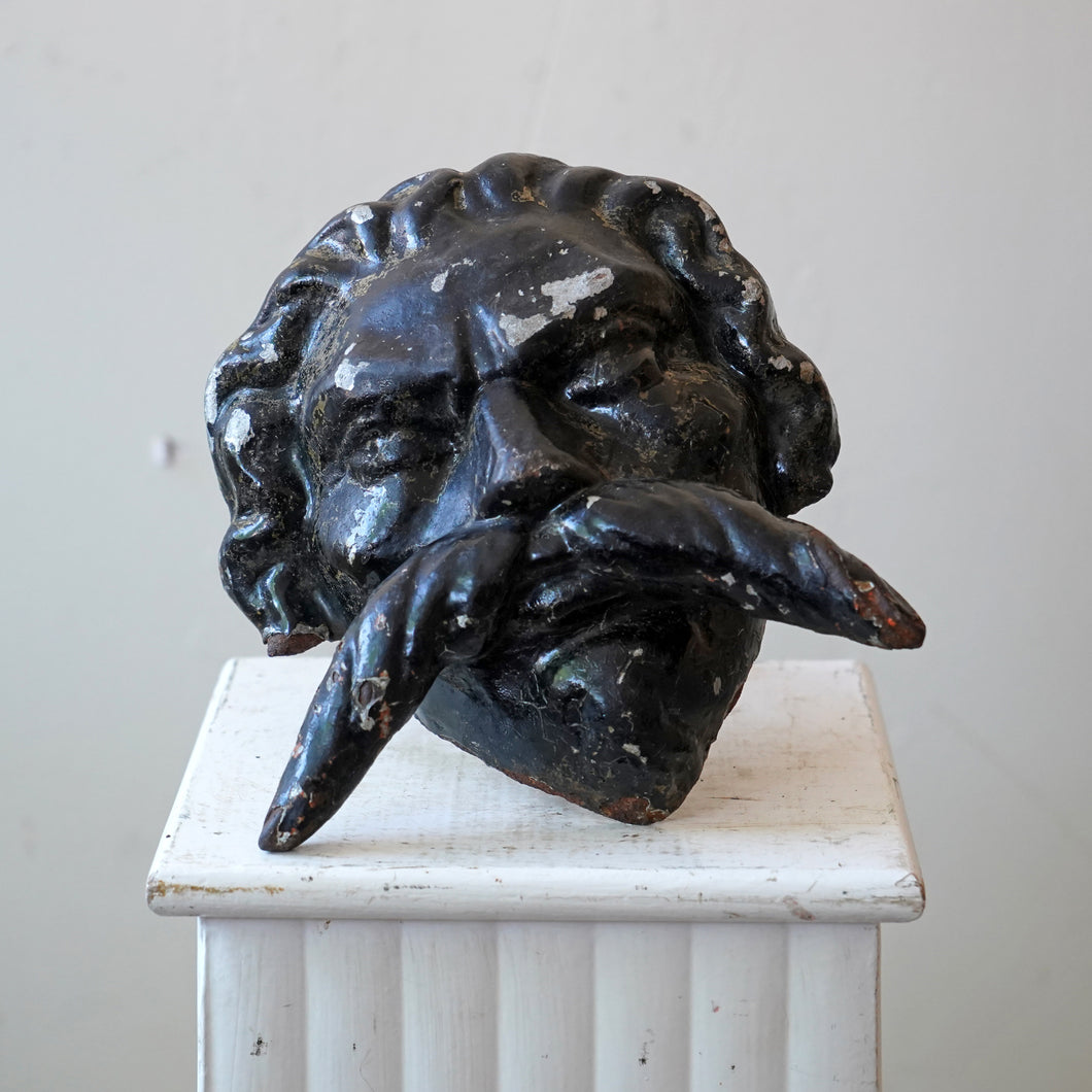 Cast Iron Door Pull Vercingetorix