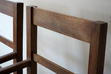 Pair Of French Oak Armchairs