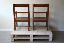 Pair Of French Oak Armchairs