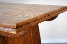 Arts and Crafts Style Trestle Dining Table