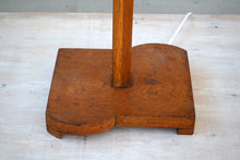 British 1950s Oak Floor Lamp