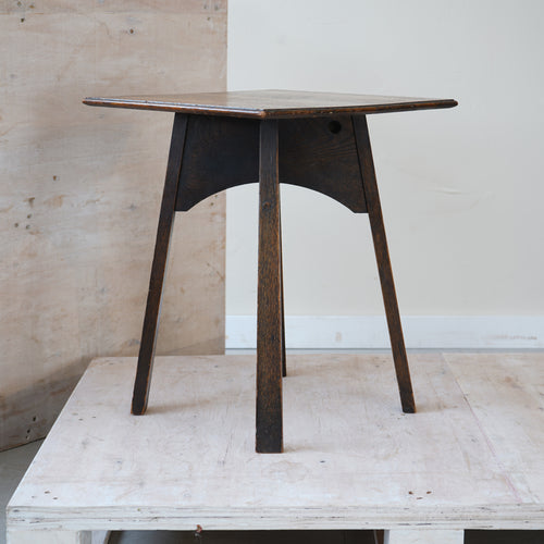 1950s Oak Side Table