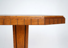 Art Deco Pedestal Side Table