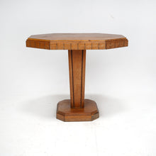 Art Deco Pedestal Side Table