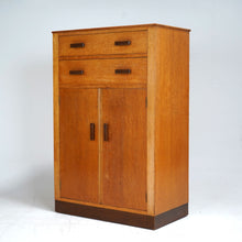 Oak Tall Boy Cabinet