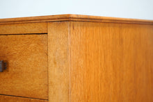 Oak Tall Boy Cabinet