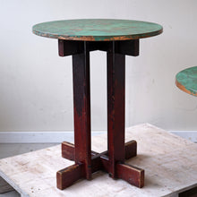 Pair of Constructivist Side Tables