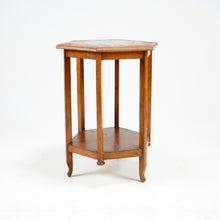 Antique Parquetry Top Side Table