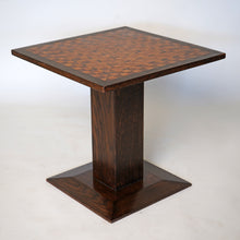 Parquetry Top Side Table