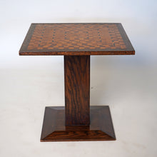 Parquetry Top Side Table