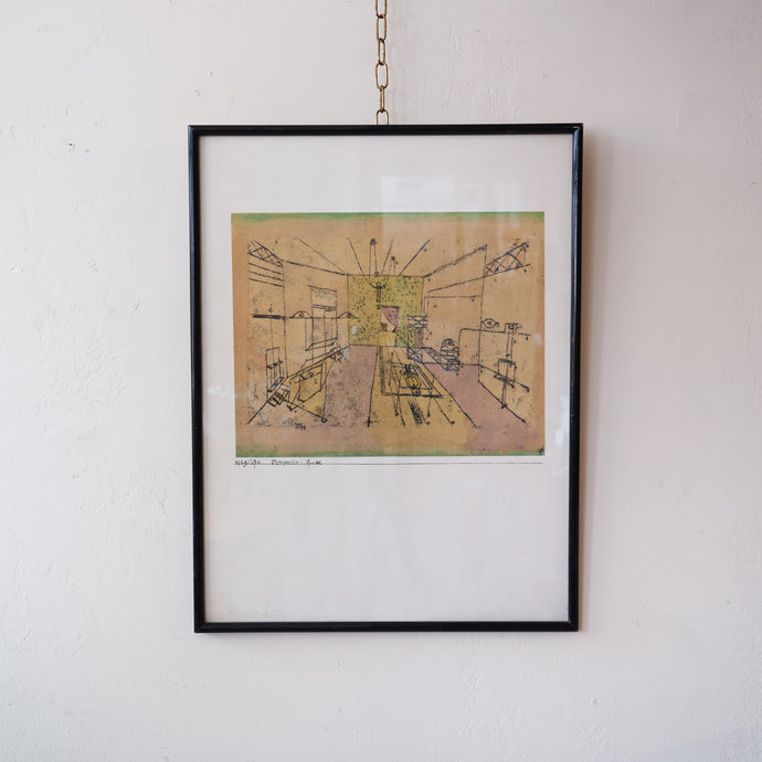 Phantom Perspective by Paul Klee - Limited Edition “PROCEDE JACOMET” Print