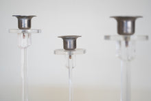 1930s Lucite Candlestick Holders