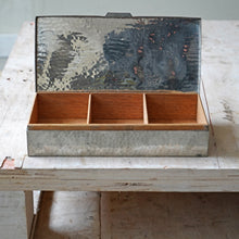 Hammered Pewter Lidded Box