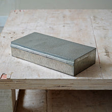 Hammered Pewter Lidded Box