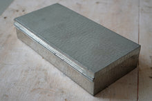 Hammered Pewter Lidded Box