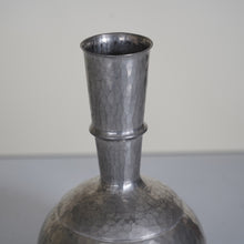 Hammered Pewter Vase