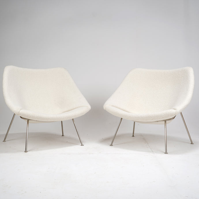 On Hold- Pair of Pierre Paulin Oyster Chairs
