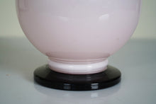 Pink Opaline Glass Lamp Style Of Jacques Adnet