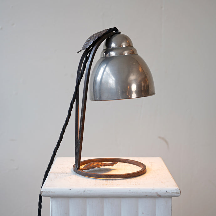 French Flower Table Lamp