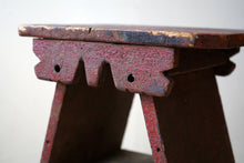 French Folk Art Footstool