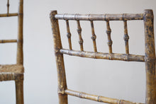 Pair Of Regency Faux Bamboo Chairs