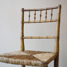 Pair Of Regency Faux Bamboo Chairs