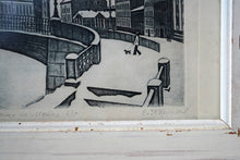 Russian Etching by V.Permyakov