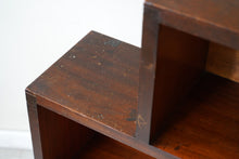 Pair Art Deco Stepped Bookcases
