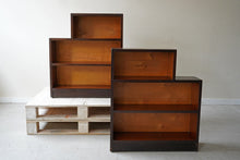 Pair Art Deco Stepped Bookcases