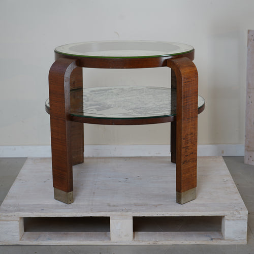 French Mirrored Side Table
