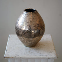 Vintage Silver Metal Vase