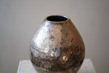 Vintage Silver Metal Vase