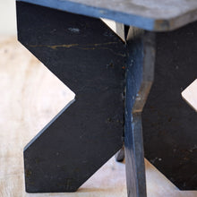 French Slate Side Table