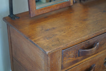 Continental Oak Dresser, Mid 20th Century