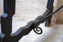 Spanish Leather Top Console Table