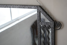 French Art Deco Iron Wall Mirror