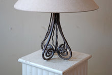 French Art Deco Metal Table Lamp