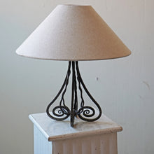 French Art Deco Metal Table Lamp