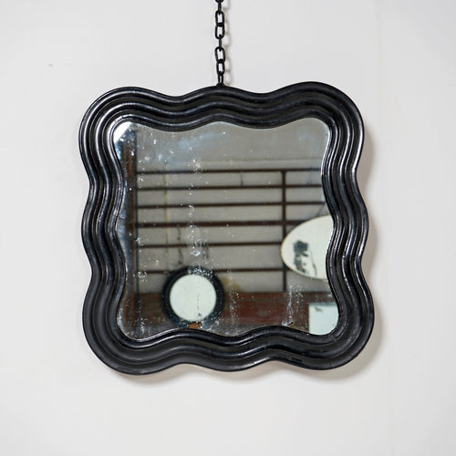 French Wavy Framed Mirror