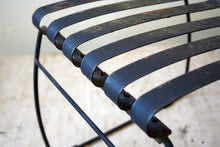 Four Stacking Metal Garden Chairs