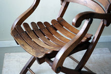 French 1900s Folding Steamer Deck Chair