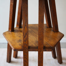 Arts And Crafts Oak Side Table